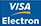 Принимаем к оплате пластиковые карты Visa Electron