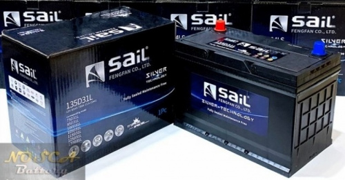 картинка Автомобильный аккумулятор Sail Silver Technology 135D31L 85 А.ч 700А (306х175х225)