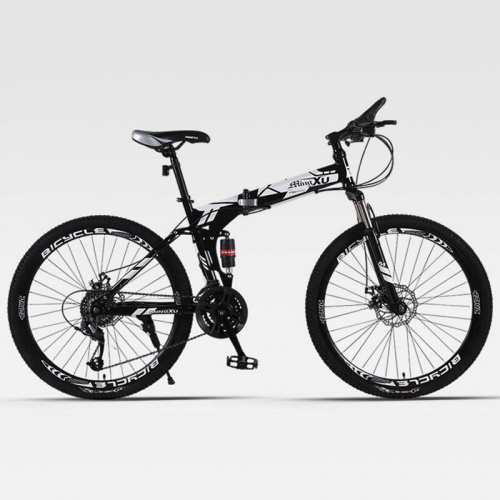 картинка Складной горный велосипед TrioBlade SpeedMax, Black 26", 21 скоростей (3047)