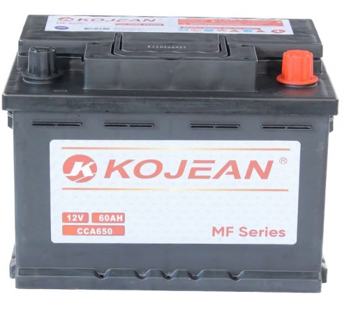 картинка Автомобильный аккумулятор KOJEAN 60 А.ч 650 А о.п (242х175х190)