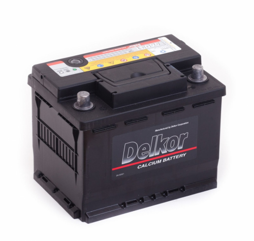 картинка Автомобильный аккумулятор Delkor 60 А.ч 56031 Прямая полярность.