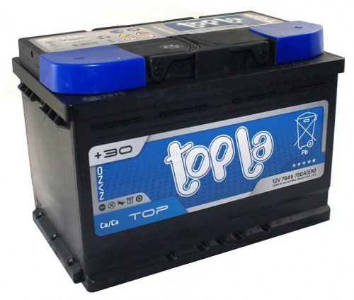 картинка Автомобильный аккумулятор Topla Top 78 А.ч 750A (278x175x190) 118678, 57549 