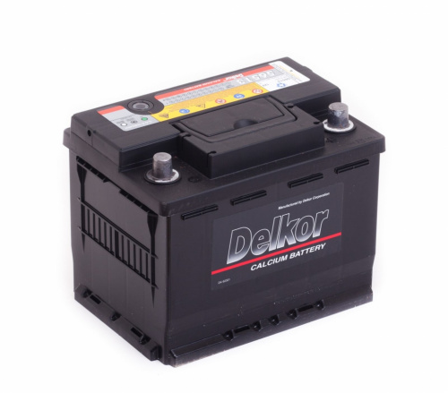 картинка Аккумулятор Delkor 65 А.ч 56513. Обраная полярность