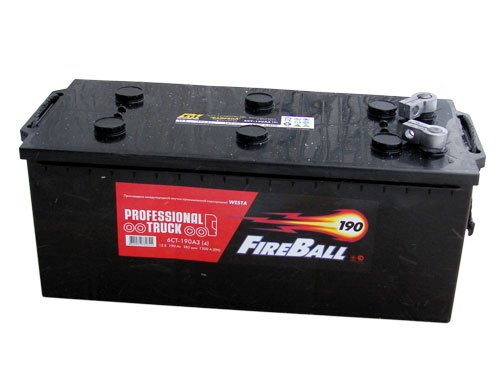 картинка Грузовой аккумулятор FIRE BALL 190 А/ч Обратная полярность