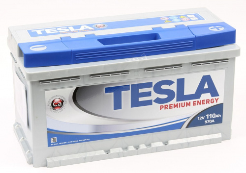 картинка Аккумулятор TESLA PREMIUM ENERGY 110 А.ч Обратная полярность