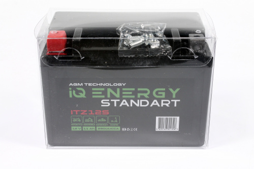 картинка Мото аккумулятор IQ Energy 12 Ah 270A (CT 1212, YTX12-BS) 152х87х132 п/п