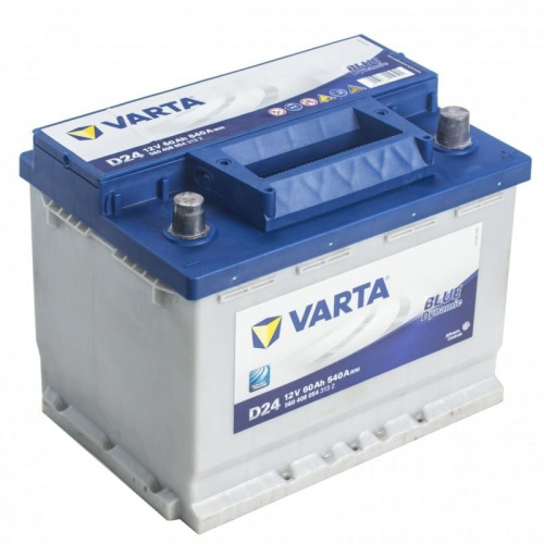 картинка Аккумулятор Varta Blue Dynamic D24 60 А.ч 540A 242x175x190 (560408054) 