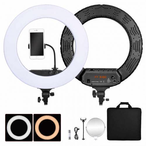 картинка Светодиодная кольцевая лампа Ring Light ZB-R14 36 см. со штативом (в комплекте сумка)