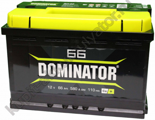 картинка Автомобильный аккумулятор DOMINATOR 66 А/ч Прямая полярность