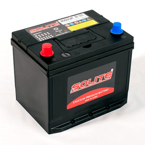 картинка Аккумулятор Solite 85D23R с бортиком (70L 580A 230x170x225)