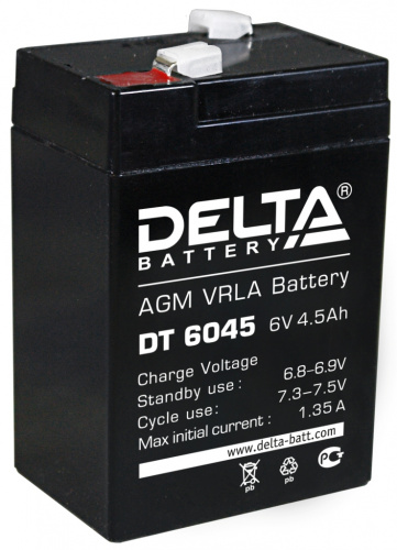 картинка Аккумуляторная батарея DELTA Battery DT 6045 4.5 А·ч