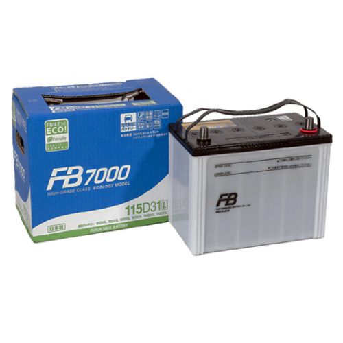 картинка Автомобильный аккумулятор Furukawa Battery FB 7000 90 А.ч 115D31L Обратная полярность.