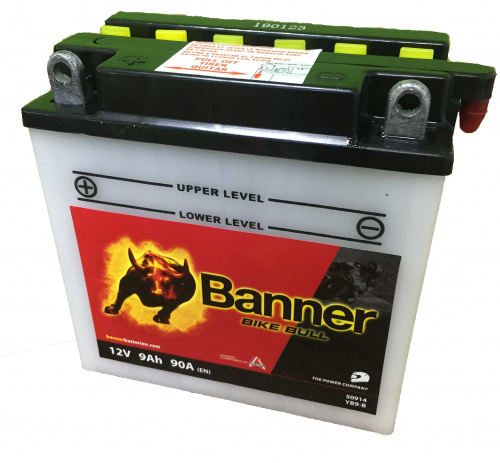 картинка Аккумулятор Banner Bike Bull AGM YB9-B
