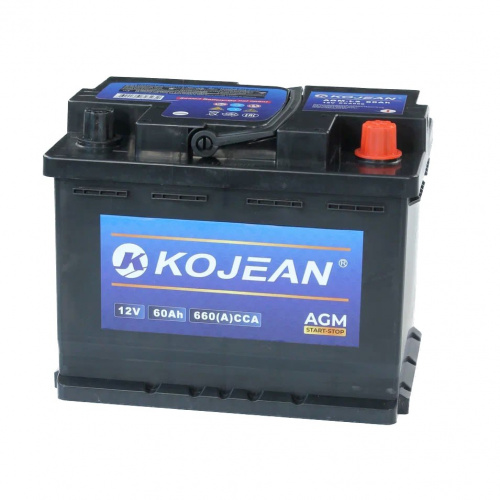 картинка Аккумулятор  KOJEAN AGM 60 А.ч 660А (242х175х190) L2