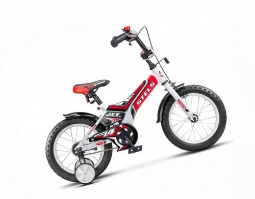 картинка Велосипед 18" STELS Jet (10" Белый/красный)