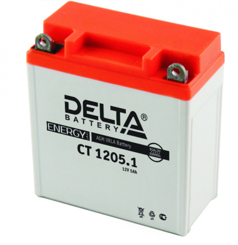 картинка Аккумулятор Delta CT 1205.1 (12N5-3B, YB5L-B)