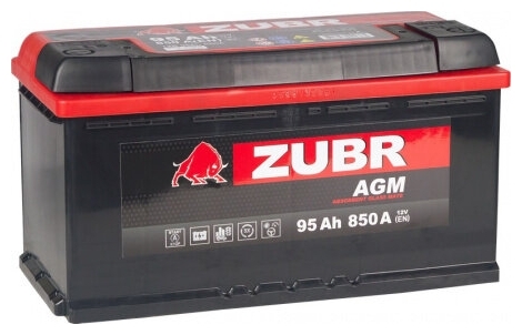 картинка Аккумулятор ZUBR AGM 95 А.ч-