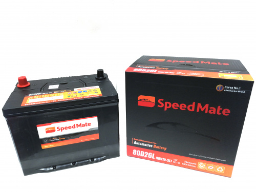 картинка Аккумулятор SpeedMate 80D26L 75 А.ч Обратная полярность