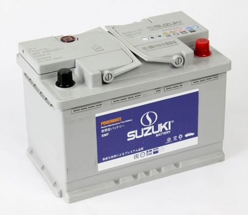 картинка Аккумулятор Suzuki 57412, 74 А.ч о.п (278х175х190)
