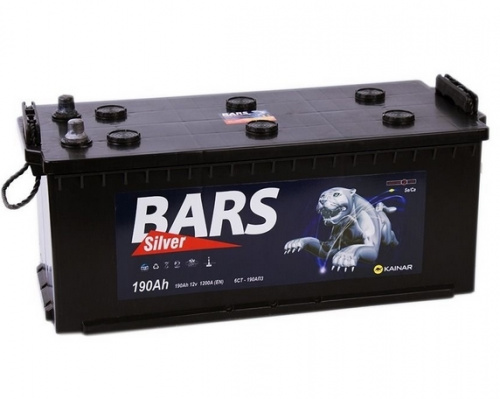 картинка Аккумулятор для грузовиков BARS Truck 6CT-190 АПЗ Euro о.п.