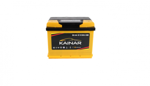 картинка Аккумулятор KAINAR 55 А.ч Обратная полярность
