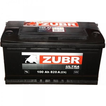 картинка Аккумулятор Zubr Ultra 100 А.ч Обратная полярность