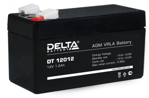 картинка Аккумуляторная батарея DELTA Battery DT 12012 1.2 А·ч