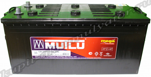 картинка Грузовой аккумулятор MUTLU SFB M3 225 A.ч (517х273х240) D6.225.140.B