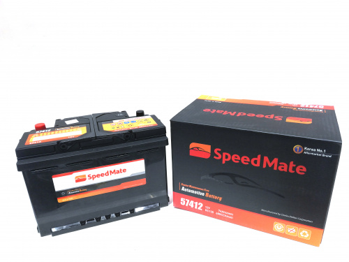 картинка Аккумулятор SpeedMate 74 А.ч обратная полярность 57412