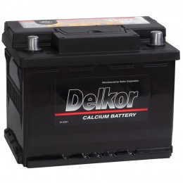 картинка Автомобильный аккумулятор Delkor 56030 Обратная полярность 60 А.ч