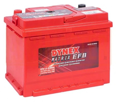 картинка Автомобильный аккумулятор EXIDE Dynex Matrix EFB Start-Stop&Go 60 А.ч 560А (L2 242x175x190)