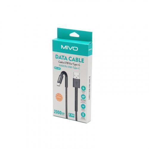 картинка Кабель USB MIVO Type-C MX-60T. 2м
