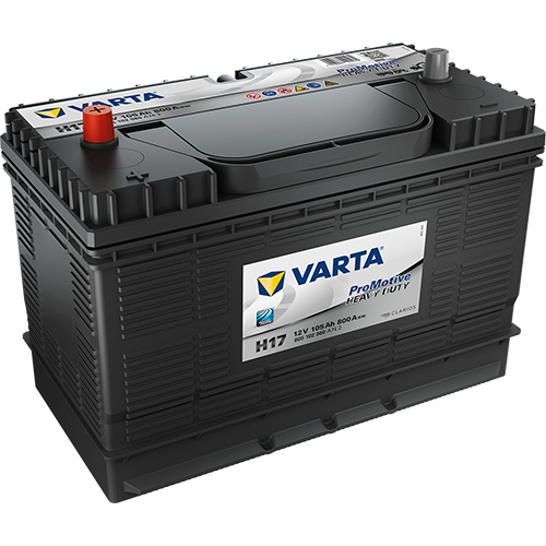 картинка Грузовой аккумулятор VARTA Promotive Heavy Duty H17 605 102 080, 105 А.ч (800А 330х172х240)
