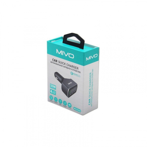 картинка Автомобильное зарядное устройство Mivo MU334Q