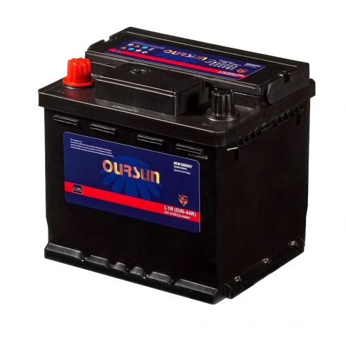 картинка Аккумулятор OURSUN L1R (DIN-44R) 44 А.ч 370А п.п.(207x175x190)