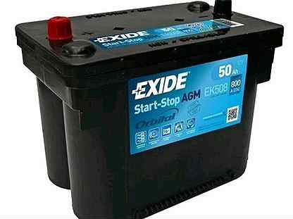 картинка Автомобильный аккумулятор Exide Start-Stop AGM EK508