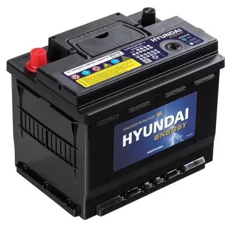картинка Аккумулятор HYUNDAI 66 А.ч обратная полярность (56513)