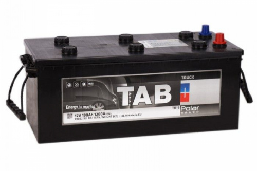 картинка Автомобильный аккумулятор Tab Polar Truck 190 А.ч (1200A 507x224x194) 275912 69032