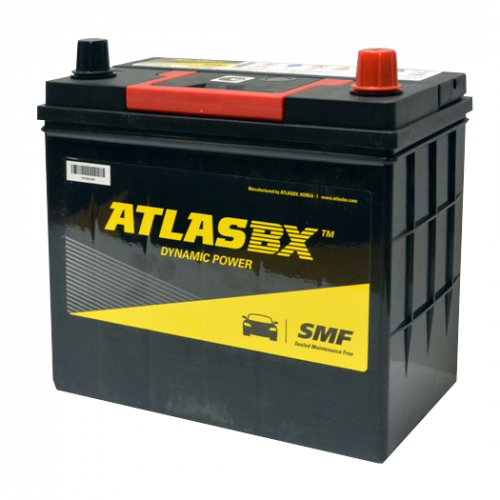 картинка Аккумулятор ATLAS DYNAMIC POWER SMF SMF 65B24L/65B24LS 52 А.ч 480 А (234x127x220) тонк.кл.с переходн