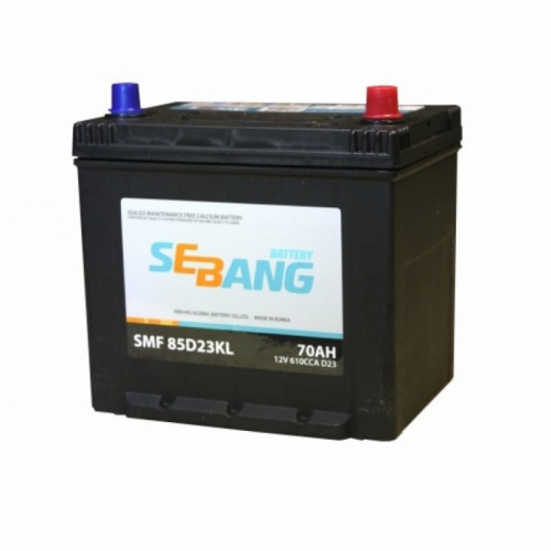 картинка Аккумулятор SEBANG SMF 95D23L 75 А.ч Азия, обратная полярность