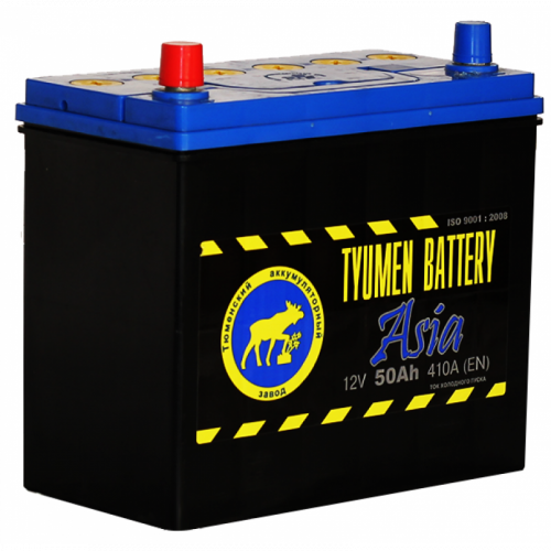картинка Аккумулятор Tyumen Battery Asia 50 Ач прям. пол. 410A (238x129x225) 