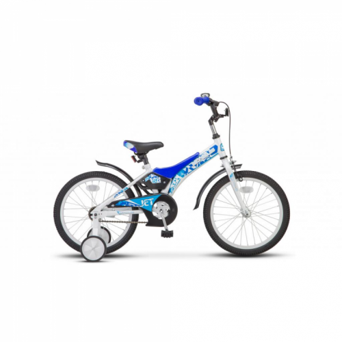 картинка Велосипед 18" STELS Jet (10" Белый/синий)