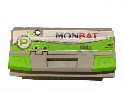 картинка Аккумулятор MONBAT Premium 100 А.ч обратная полярность