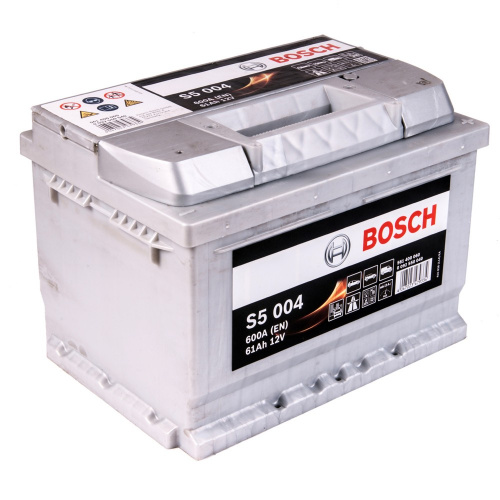 картинка Автомобильный аккумулятор Bosch S5 004 (0 092 S50 040) 61 А.ч Обратная полярность