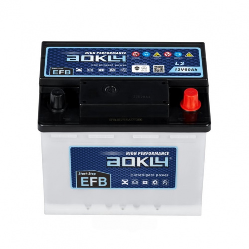 картинка Автомобильный аккумулятор AOKLY EFB Start-Stop&Go 60 А.ч 660А L2 о.п (242x175x190)