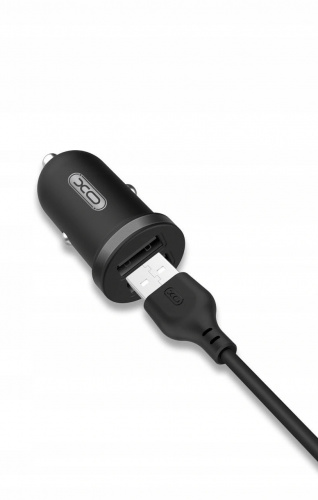 картинка Car Charger XO-TZ08 black