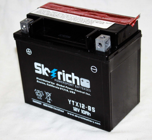 картинка Аккумулятор SKYRICH YTX12-BS 12В 10А.ч