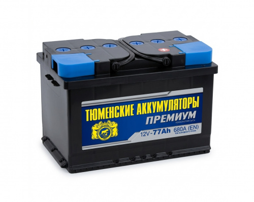 картинка Аккумулятор Tyumen Battery Premium 77 Ач обр. пол. 680A (278x175x190)