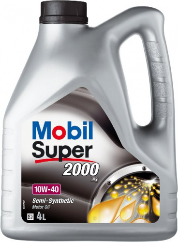 картинка Моторное масло Mobil Super 2000 X1 10W40 4 л