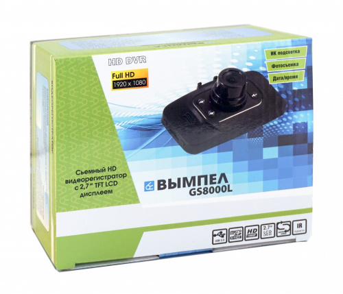 картинка Видеорегистратор Вымпел GS8000L
